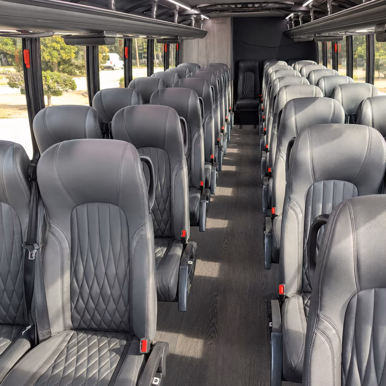 15-35 Passenger Minibus Interior