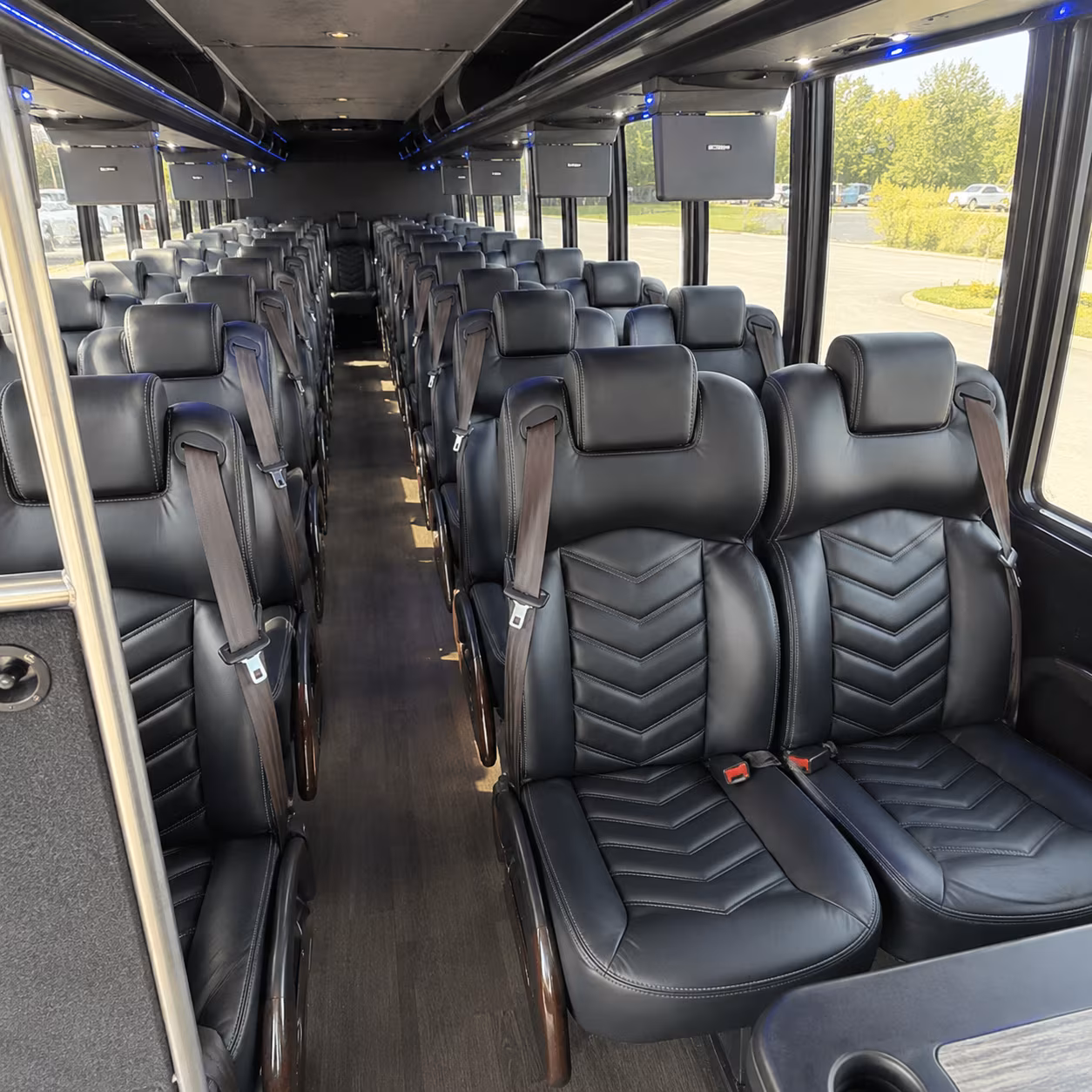 Norfolk Airport Shuttle & Transportation party bus exterior