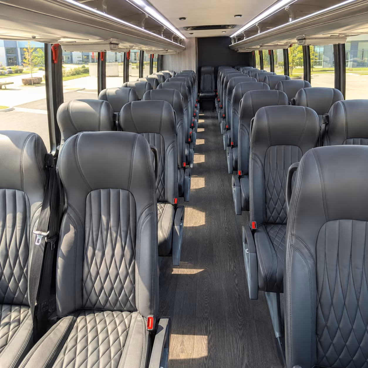 Norfolk Airport Shuttle & Transportation party bus exterior
