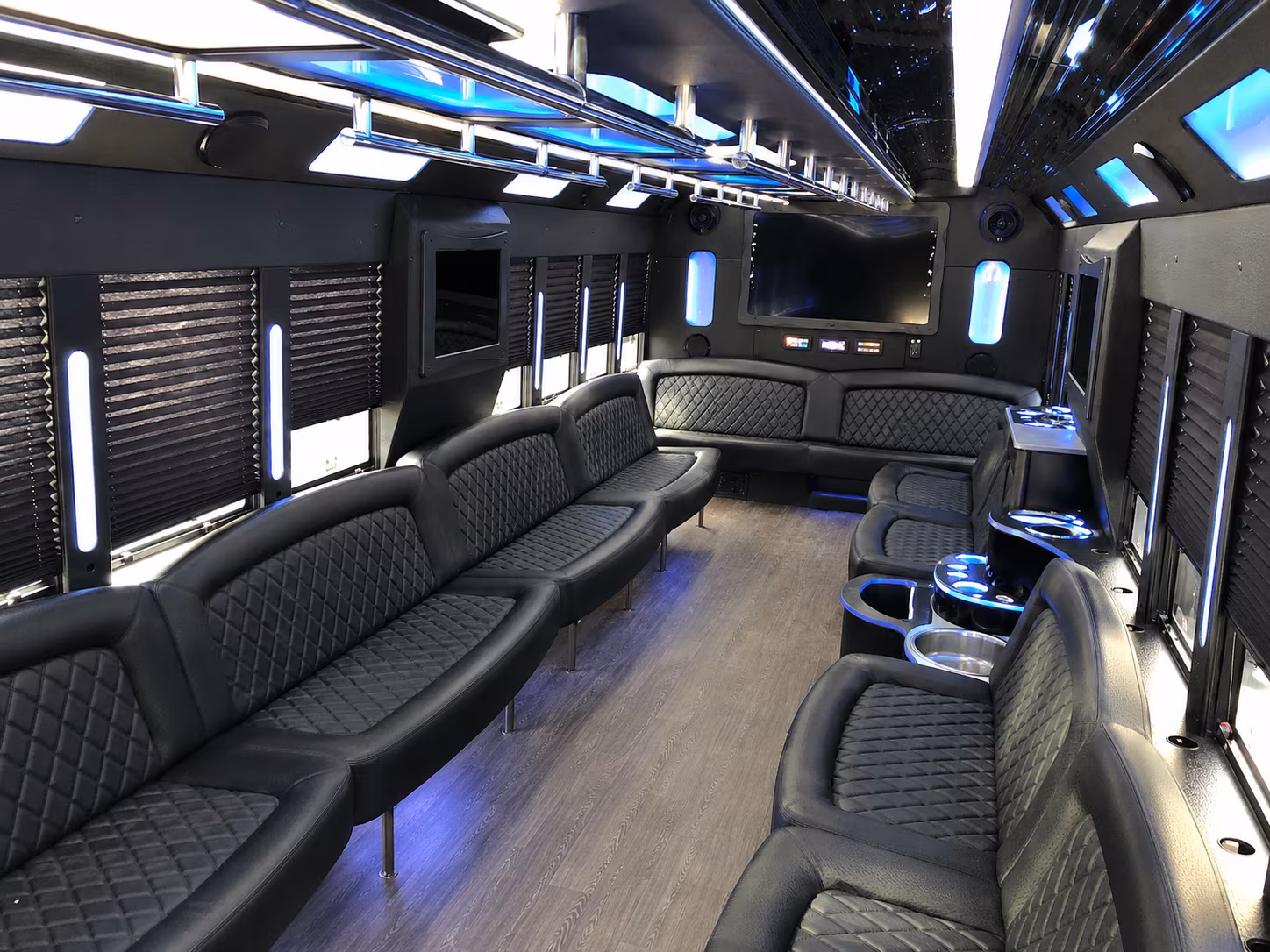Norfolk Bachelor & Bachelorette Transportation party bus exterior