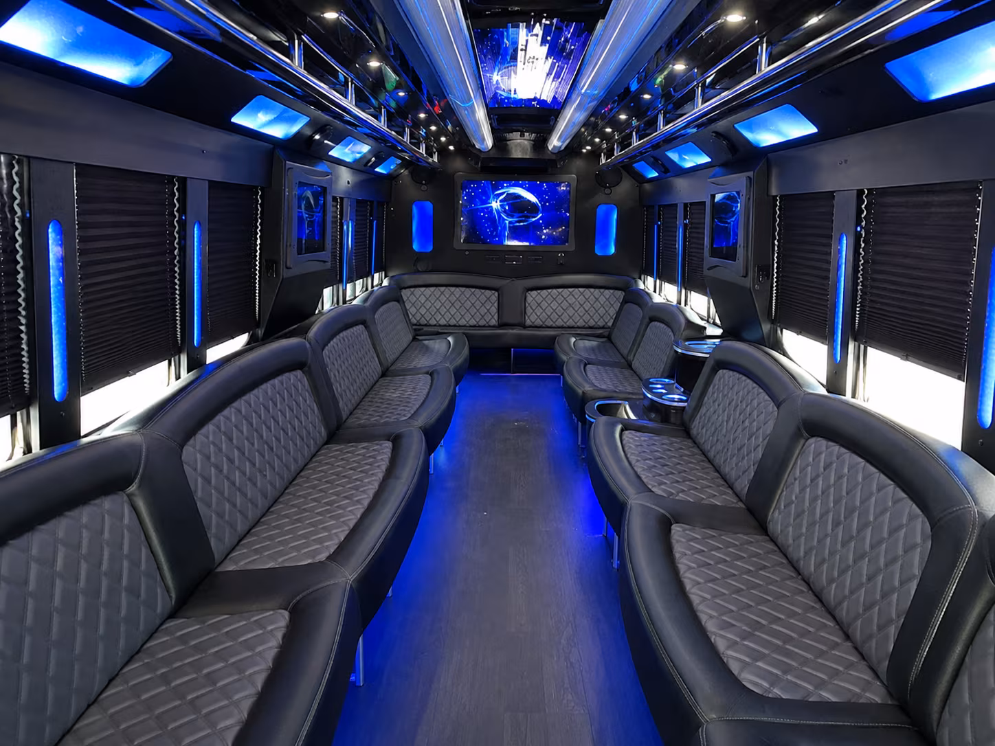 Norfolk Bachelor & Bachelorette Transportation onboard seating