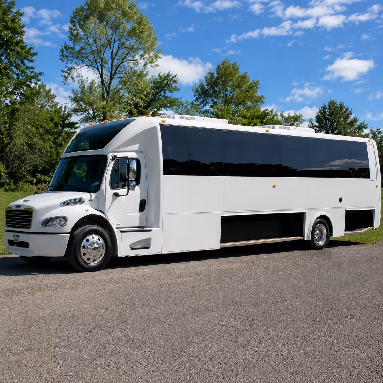 Norfolk Bachelor & Bachelorette Transportation party bus exterior