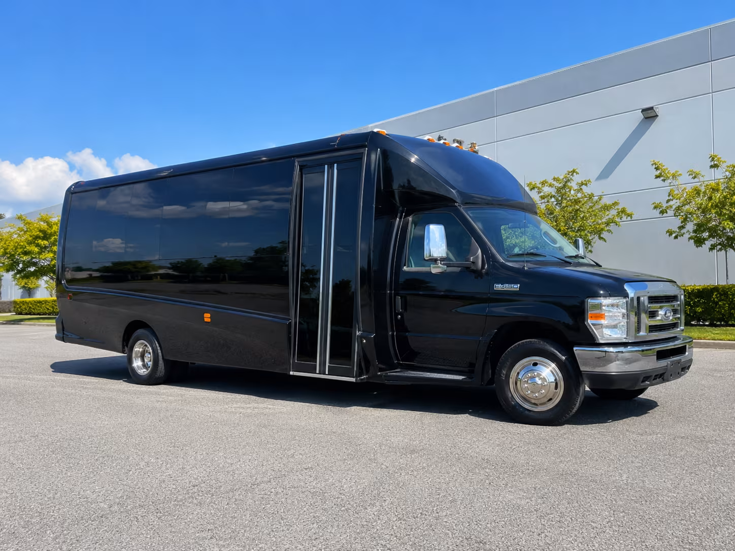 Norfolk Concert & Music Festival Transportation party bus exterior