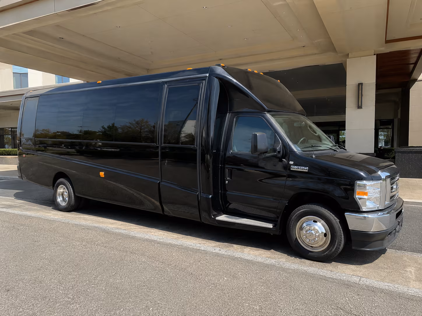 Norfolk Concert & Music Festival Transportation party bus interior