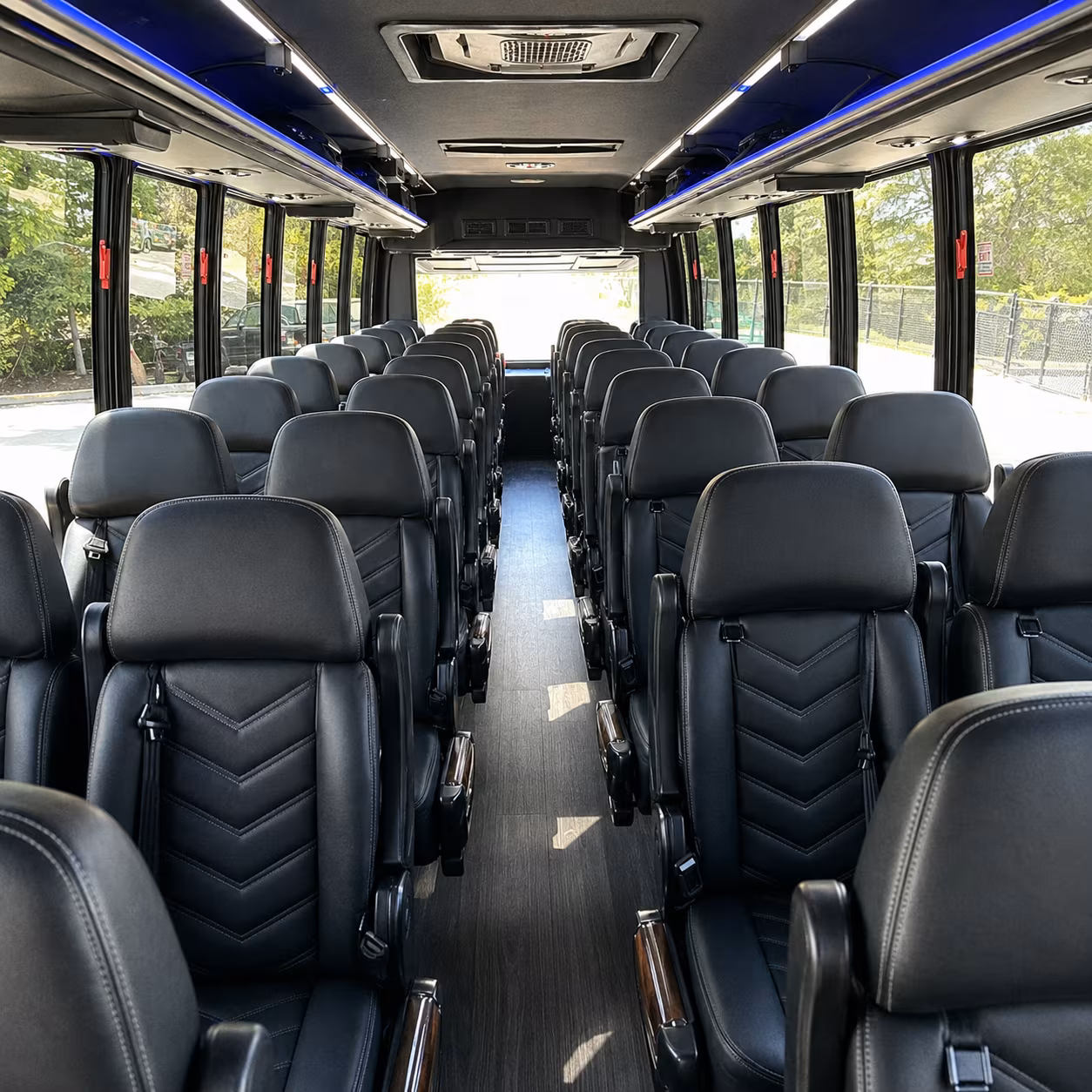 Norfolk Corporate Transportation onboard seating