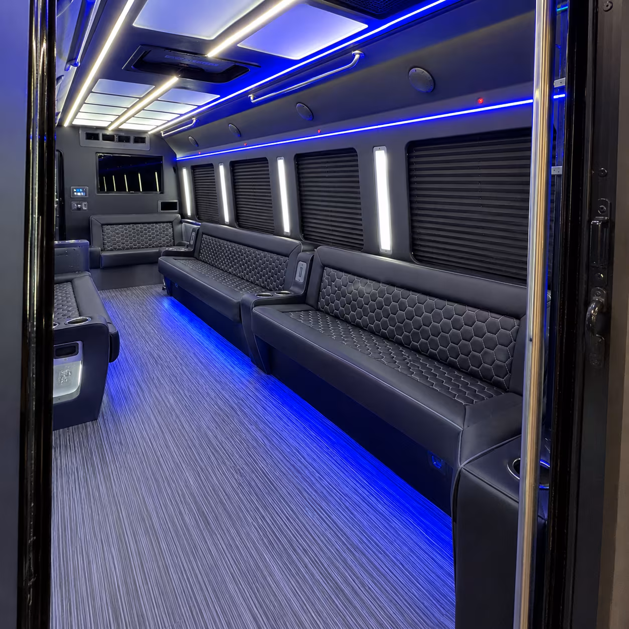 Norfolk Private Event Transportation onboard seating