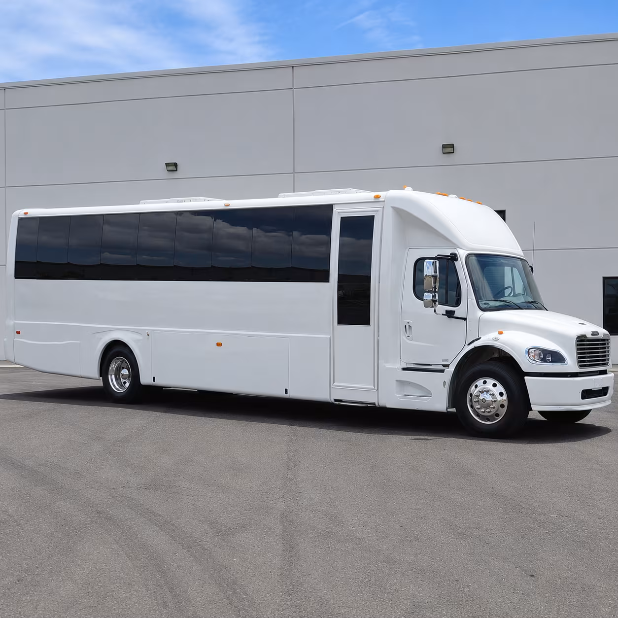 Norfolk Prom & Homecoming Transportation party bus exterior