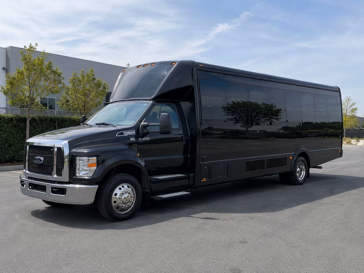 Norfolk Prom & Homecoming Transportation party bus exterior