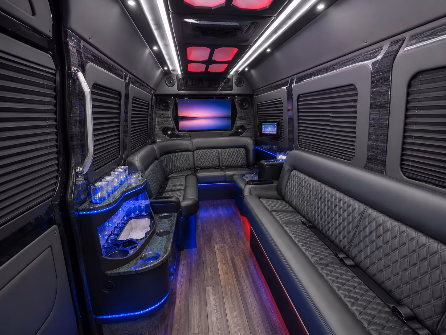 Norfolk School Event Transportation onboard seating