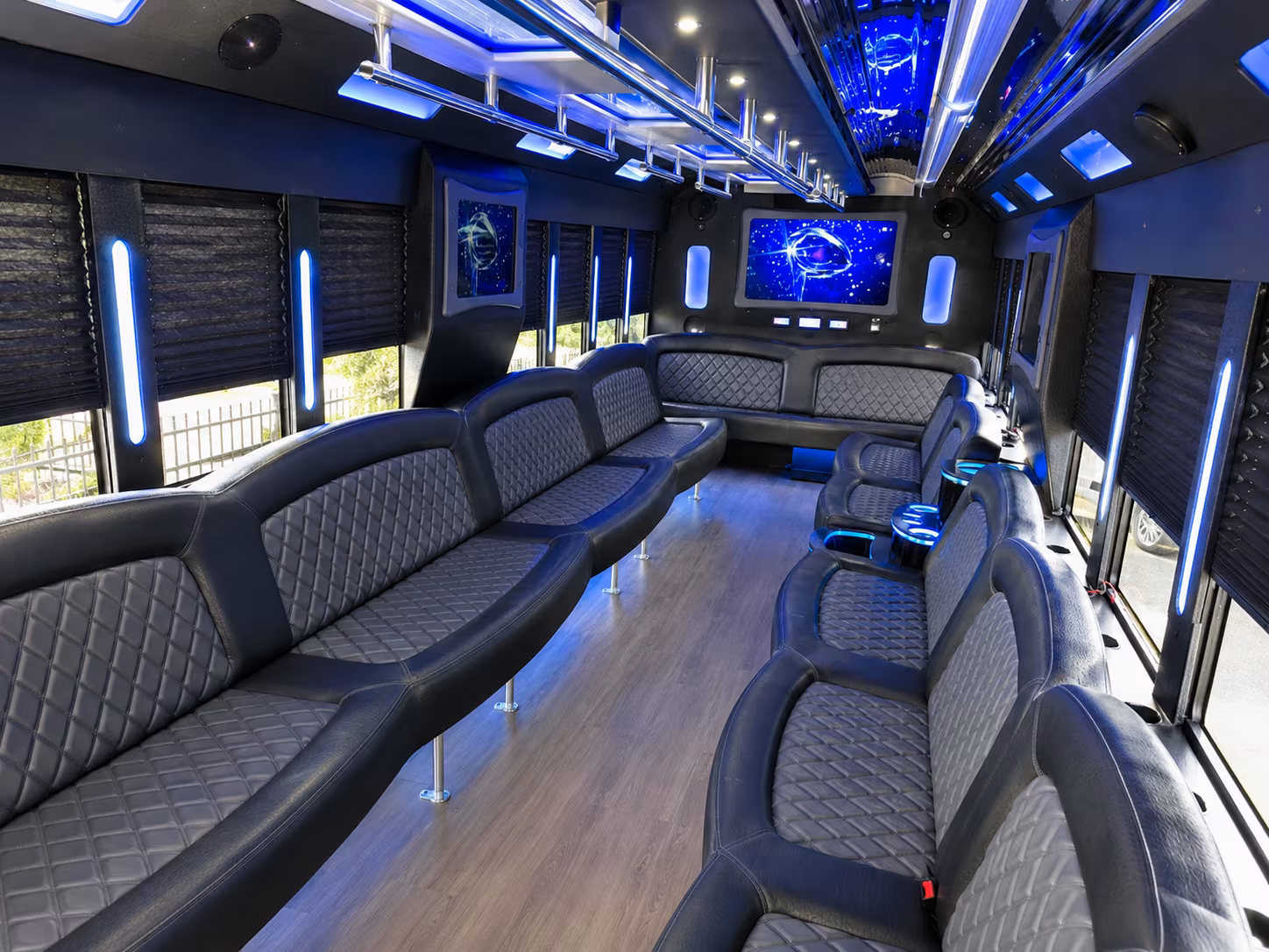 Norfolk Sporting Event Transportation onboard seating